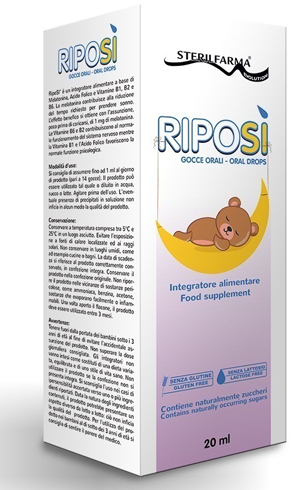 RIPOSI' NOTTE GOCCE ORALI 20 ML - Farmacia-flash.it