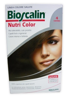 BIOSCALIN NUTRI COLOR 4 CASTANO SINCROB 124 ML - Farmacia-flash.it