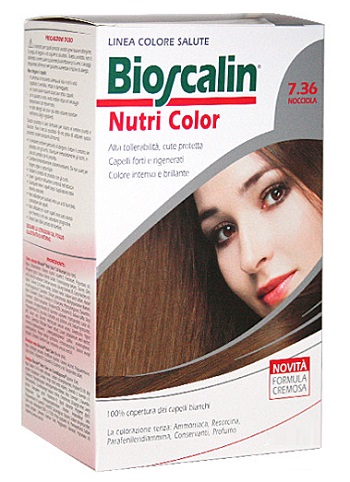 BIOSCALIN NUTRI COLOR 7,36 NOCCIOLA SINCROB 124 ML - Farmacia-flash.it