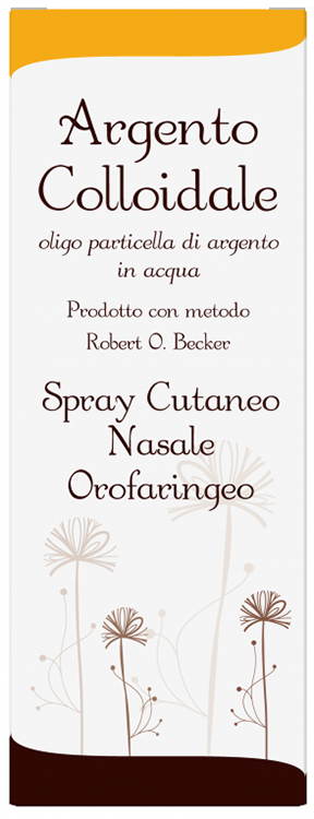 ARGENTO COLLOIDALE IONICO 40 PPM 50 ML SPRAY - Farmacia-flash.it