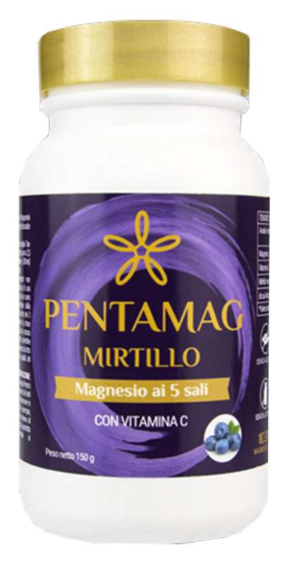 PENTAMAG MAGNESIO MIRTILLO 150 G - Farmacia-flash.it