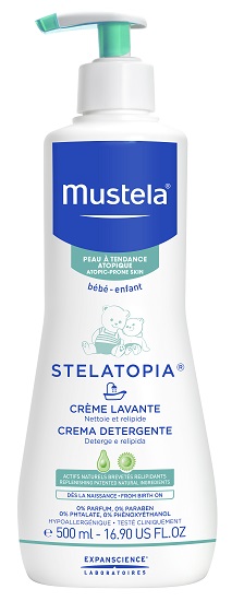MUSTELA STELATOPIA CREMA DETERGENTE 500 ML - Farmacia-flash.it