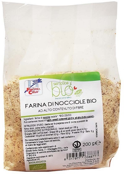 SEMPLICE&BIO FARINA DI NOCCIOLE 200 G - Farmacia-flash.it