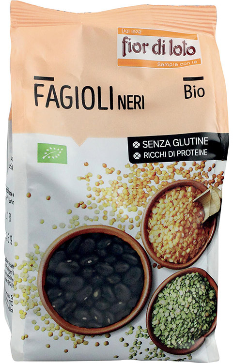 FAGIOLI NERI SENZA GLUTINE BIO 400 G - Farmacia-flash.it