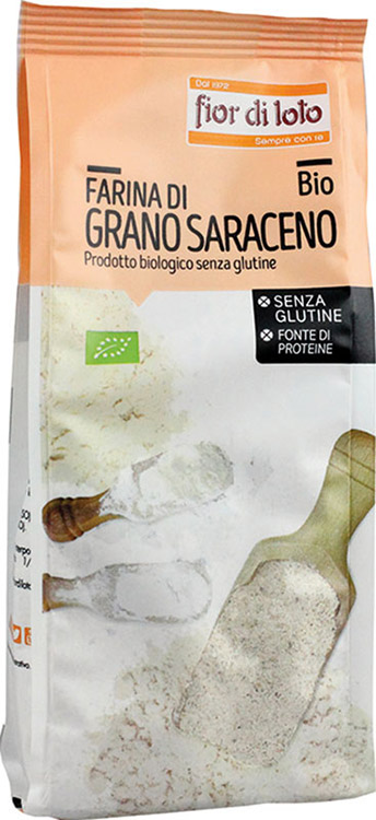 FARINA GRANO SARACENO SENZA GLUTINE BIO 375 G - Farmacia-flash.it