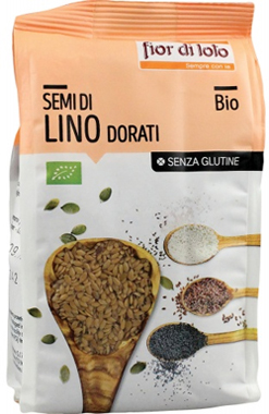 SEMI LINO DORATI SENZA GLUTINE BIO 400 G - Farmacia-flash.it