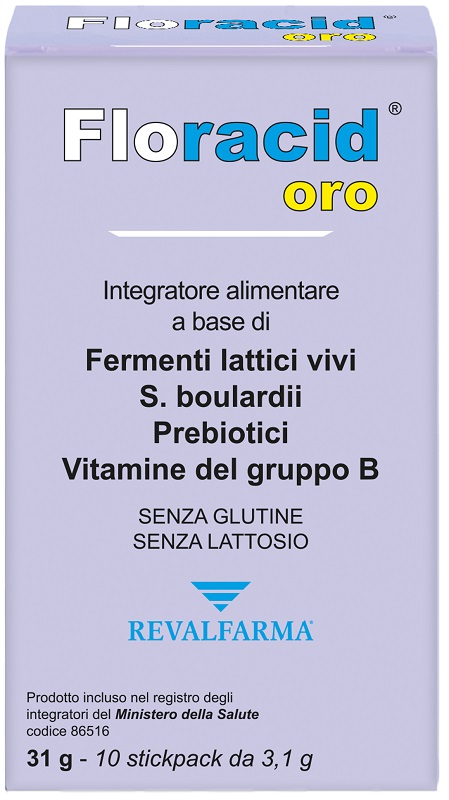 FLORACID OROSOLUBILE 10 BUSTINE DA 4,5 G - Farmacia-flash.it