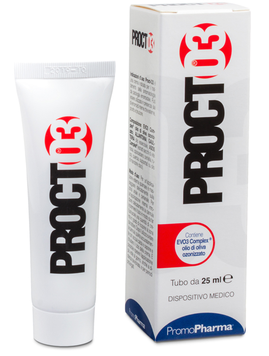 PROCTO3 CREMA PER TRATTAMENTO EMORROIDI 25 ML - Farmacia-flash.it