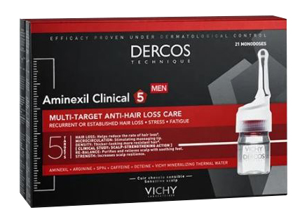 DERCOS AMINEXIL FIALE 42 UOMO 6 ML - Farmacia-flash.it