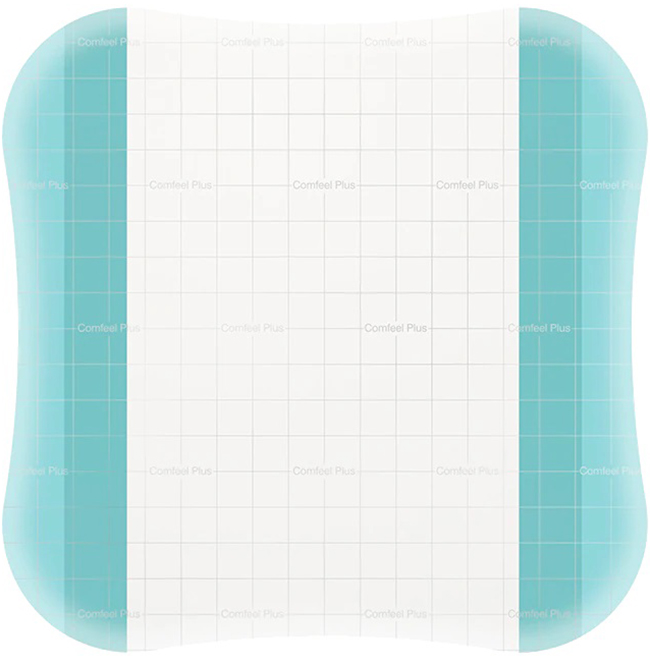 MEDICAZIONE SPECIALE ATTIVA TRASPARENTE CON IDROCOLLOIDE COMFEEL PLUS 20X20 CM 5 PEZZI - Farmacia-flash.it