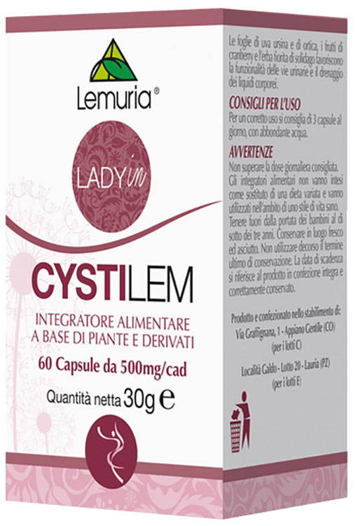 CYSTILEM 60 CAPSULE - Farmacia-flash.it