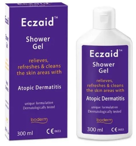 ECZAID SHOWER GEL DETERGENTE E LENITIVO IN PRESENZA DI DERMATITE ATOPICA 300 ML CE - Farmacia-flash.it