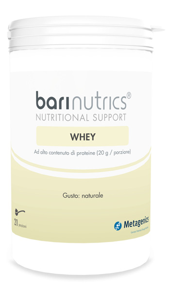 BARINUTRICS WHEY 21 PORZIONI X 22,71 G - Farmacia-flash.it