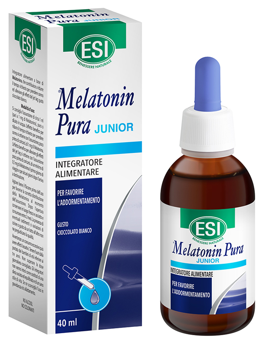 ESI MELATONIN PURA JUNIOR GOCCE 40 ML - Farmacia-flash.it