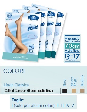 SAUBER COLLANT 70 DENARI MAGLIA LISCIA NERO 5 LINEA CLASSICA - Farmacia-flash.it