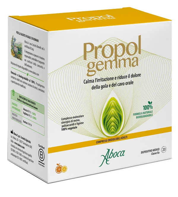 PROPOLGEMMA 20 COMPRESSE OROSOLUBILI ADULTI 1,50 G - Farmacia-flash.it