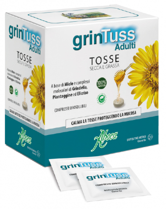 GRINTUSS ADULTI 20 COMPRESSE CON POLIRESIN 1,5 G - Farmacia-flash.it