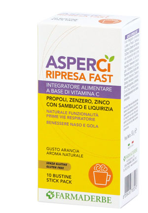 ASPER CI RIPRESA FAST 10 BUSTINE - Farmacia-flash.it