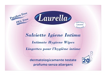 LAURELLA SALVIETTINE INTIME 20 PEZZI - Farmacia-flash.it