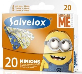 CEROTTO SALVELOX MINIONS 20 PEZZI - Farmacia-flash.it