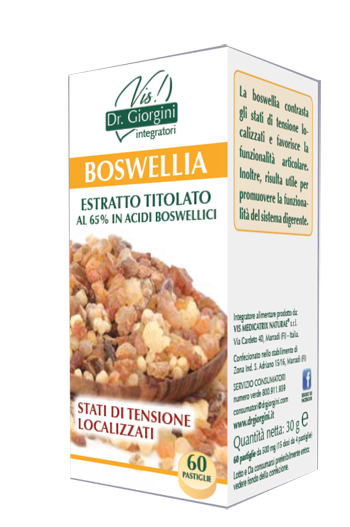 BOSWELLIA ESTRATTO TITOLATO 60 PASTIGLIE - Farmacia-flash.it