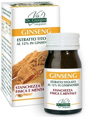 GINSENG ESTRATTO TITOLATO 60 PASTIGLIE - Farmacia-flash.it