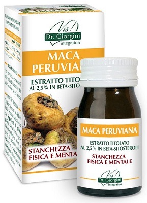 MACA PERUVIANA ESTRATTO TITOLATO 60 PASTIGLIE - Farmacia-flash.it