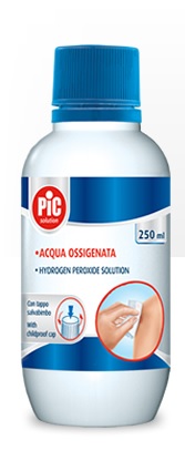 PIC SOLUTION ACQUA OSSIGENATA 10 VOLUMI PEROSSIDO DI IDROGENO 3% 250 ML - Farmacia-flash.it