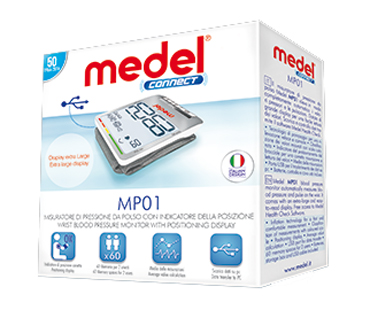 MISURATORE DI PRESSIONE MEDEL CONNECT CARDIO MP01 - Farmacia-flash.it