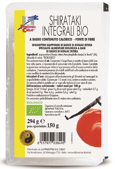 SHIRATAKI INTEGRALI BIO 150 G - Farmacia-flash.it