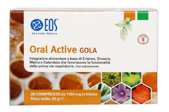 EOS ORAL ACTIVE GOLA 20 COMPRESSE - Farmacia-flash.it