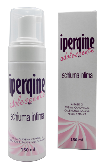 IPERGINE ADOLESCENTE DETERGENTE INTIMO SCHIUMA 150 ML - Farmacia-flash.it