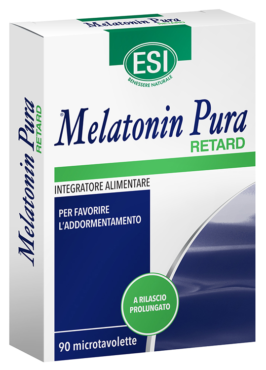 ESI MELATONIN PURA RETARD 90 MICROTAVOLETTE - Farmacia-flash.it