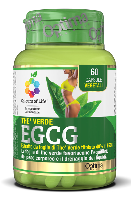 COLOURS OF LIFE THE VERDE EGCG 60 CAPSULE VEGETALI - Farmacia-flash.it