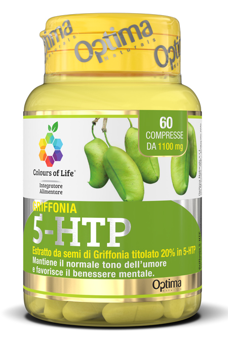 COLOURS OF LIFE GRIFFONIA 5-HTP 60 COMPRESSE 1100 MG - Farmacia-flash.it