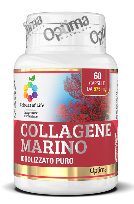 COLOURS OF LIFE COLLAGENE MARINO IDROLIZZATO PURO 60 CAPSULE 575 MG - Farmacia-flash.it