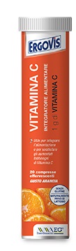 ERGOVIS VIT C 1000MG 20 COMPRESSE EFFERVESCENTI - Farmacia-flash.it