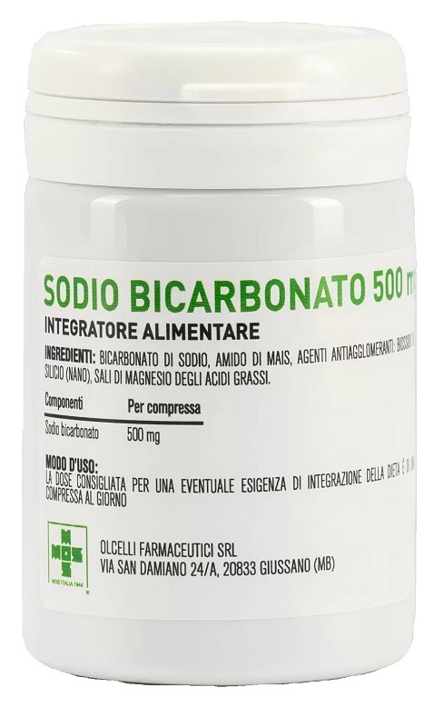 SODIO BICARBONATO 500 MG 100 COMPRESSE - Farmacia-flash.it