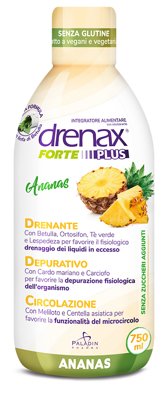 DRENAX FORTE PLUS ESOTICO CON ESTRATTO D'ANANAS 750 ML - Farmacia-flash.it
