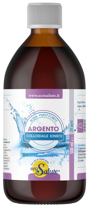 ARGENTO COLLOIDALE IONICO ACQUA 0,5 L - Farmacia-flash.it