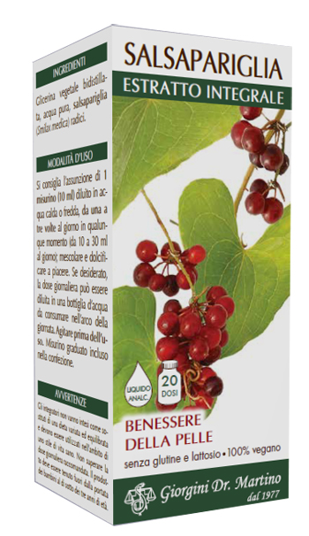 SALSAPARIGLIA ESTRATTO INTEGRALE 200 ML - Farmacia-flash.it