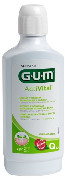 GUM ACTIVITAL COLLUTORI0 500 ML + R RINSE 120 ML - Farmacia-flash.it