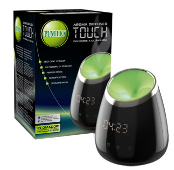 PUMILIO AROMA DIFFUSER TOUCH A ULTRASUONI - Farmacia-flash.it