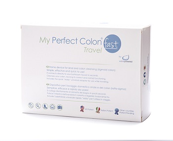 MY PERFECT COLON FAST TRAVEL LAVAGGIO INTESTINALE KIT COMPOSTO DA MY PERFECT COLON FAST + FILTRO CON ADATTATORE RUBINETTO+ ADATTATORE UNIVERSALE +CANNULA RETTALE 12 PEZZI +ASTUCCIO - Farmacia-flash.it