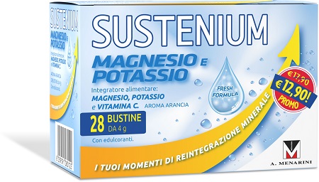 SUSTENIUM MAGNESIO POTASSIO 28 BUSTINE PROMO - Farmacia-flash.it
