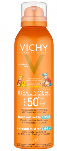 IDEAL SOLEIL ANTI-SAND KIDS SPF50 200 ML - Farmacia-flash.it