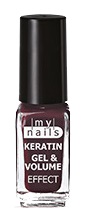 MY NAIL KERATIN GEL & VOLUME EFFECT 106 ROUGE NOIR - Farmacia-flash.it