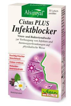 ALSIROYAL INFEKT BLOCKER CISTUS PLUS  30 PASTIGLIE GOMMOSE 57 G - Farmacia-flash.it