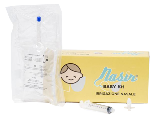 NASIR BABY SACCA 250 ML + 1  EROGATORE + 1 SIRINGA 10 ML - Farmacia-flash.it