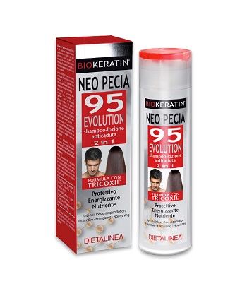 BIOKERATIN NEO PECIA 95 EVOLUTION SHAMPOO LOZIONE ANTICADUTA 250 ML - Farmacia-flash.it